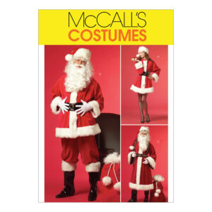 McCall's Schnittmuster M5550 - Kostüme - Weihnachtsmann - Weihnachtsfrau