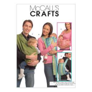 McCall's Schnittmuster M5678 - Baby-Rucksack - Baby-Tragebeutel