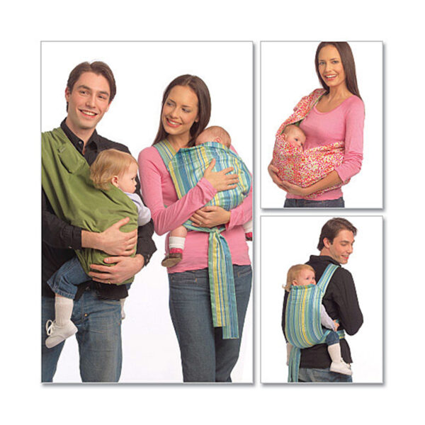 McCall's Schnittmuster M5678 - Baby-Rucksack - Baby-Tragebeutel – Bild 2