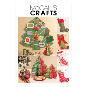 McCall's Schnittmuster M5778 - Deko für Weihnachten - Weihnachtsdekoration