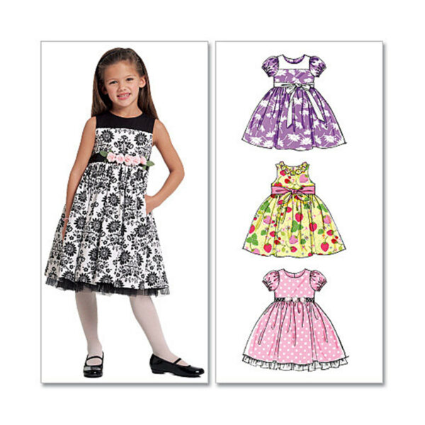 McCall's Schnittmuster M5793 - Kleid - Kinderkleider - Dirndlkleider – Bild 2