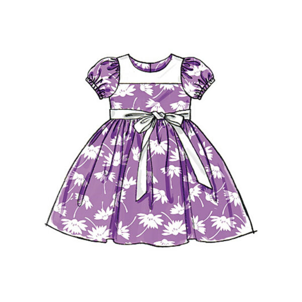 McCall's Schnittmuster M5793 - Kleid - Kinderkleider - Dirndlkleider – Bild 4