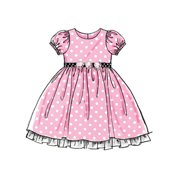 McCall's Schnittmuster M5793 - Kleid - Kinderkleider - Dirndlkleider – Bild 6