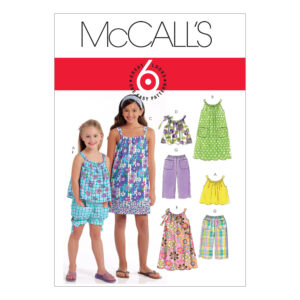 McCall's Schnittmuster M5797 - Kombination - Kinderkleider, Shirts & Shorts