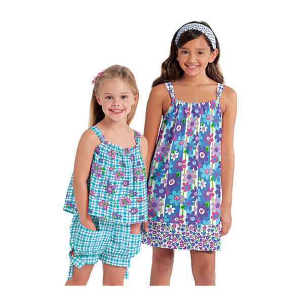 McCall's Schnittmuster M5797 - Kombination - Kinderkleider, Shirts & Shorts – Bild 3