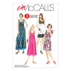 McCall's Schnittmuster M5893 - Kleid - Kleider in verschiedenen Längen
