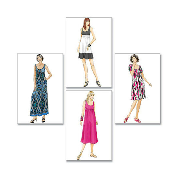 McCall's Schnittmuster M5893 - Kleid - Kleider in verschiedenen Längen – Bild 2