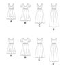 McCall's Schnittmuster M5893 - Kleid - Kleider in verschiedenen Längen – Bild 8