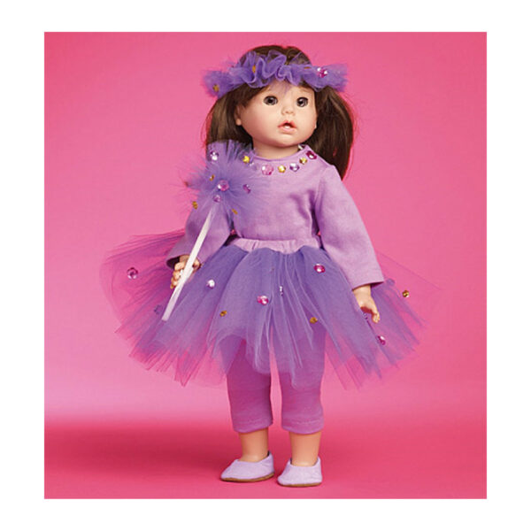 McCall's Schnittmuster M6005 - Puppenkleider für 45 cm Puppengröße – Bild 3