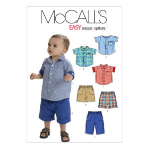 McCall's Schnittmuster M6016 - Kombination - Shirts und Shorts