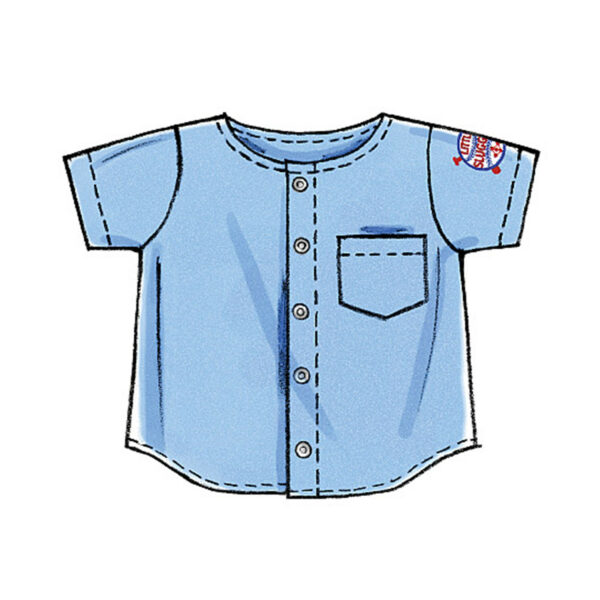 McCall's Schnittmuster M6016 - Kombination - Shirts und Shorts – Bild 6