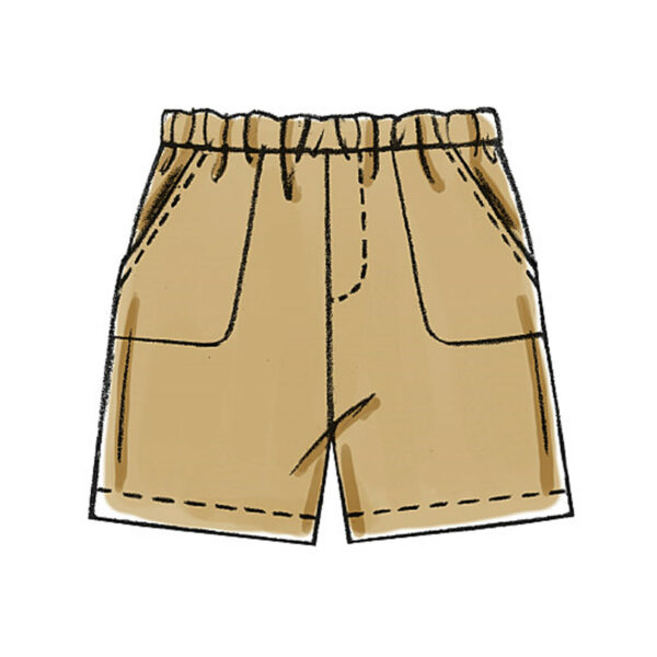 McCall's Schnittmuster M6016 - Kombination - Shirts und Shorts – Bild 7