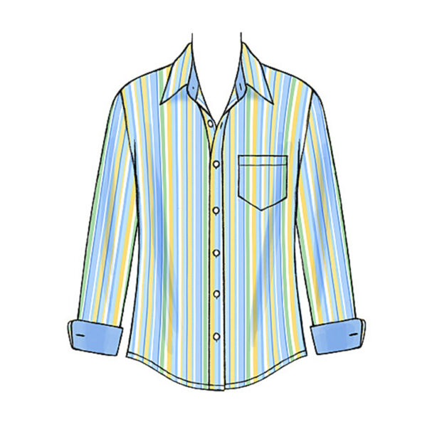 McCall's Schnittmuster M6044 - Hemden - kurze oder lange Ärmel – Bild 6