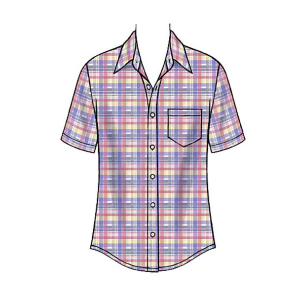 McCall's Schnittmuster M6044 - Hemden - kurze oder lange Ärmel – Bild 7