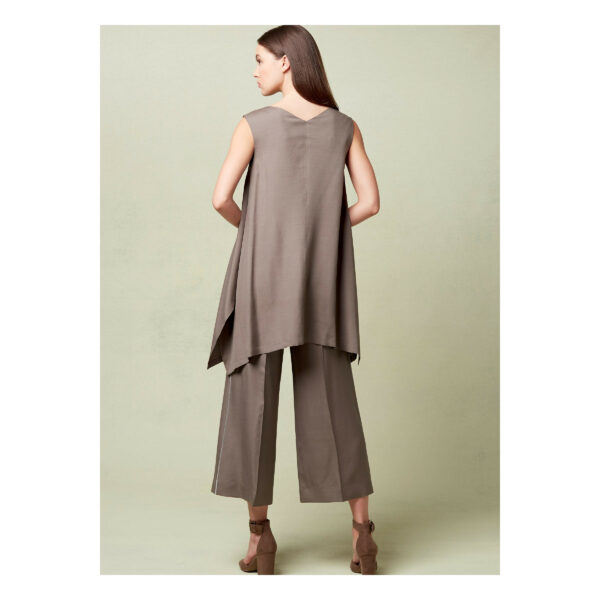 Vogue Schnittmuster V1550 - Pullover-Tunika mit unregelmäßigem Saum und weiten Hosen – Bild 5