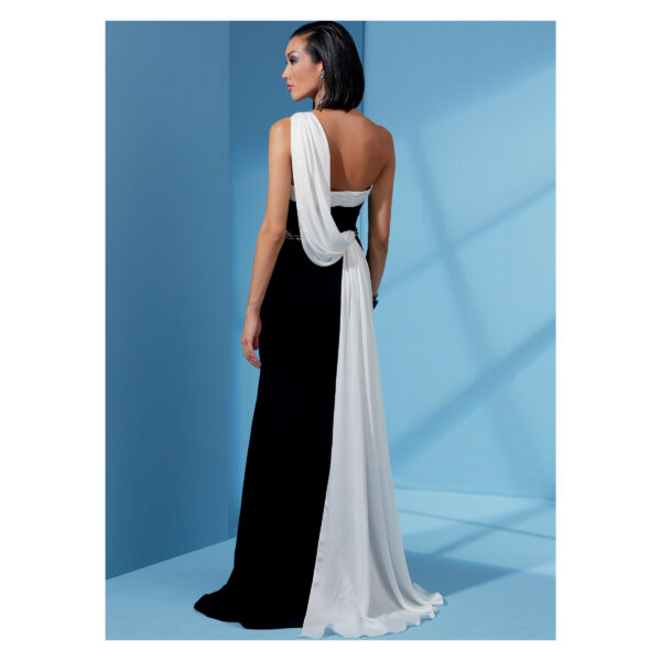 Vogue Schnittmuster V1616 - Kleid - Abendkleid im One Shoulder Design – Bild 5