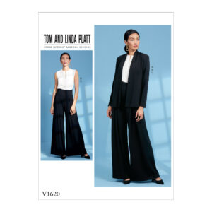 Vogue Schnittmuster V1620 - Kombination - Jacke, Top und Hose
