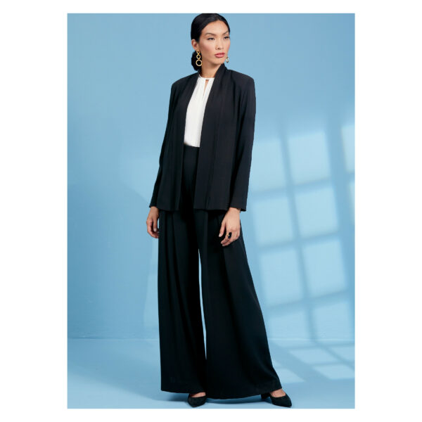 Vogue Schnittmuster V1620 - Kombination - Jacke, Top und Hose – Bild 2