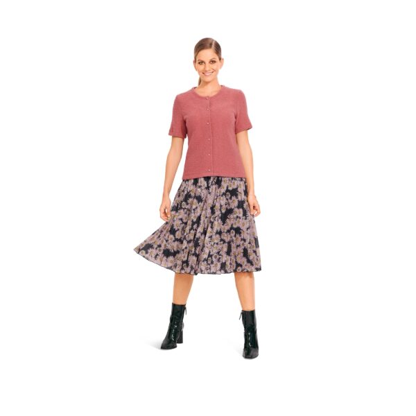 Burda Style Schnittmuster Nr. 6053 - Weste - Cardigan mit Rundhalsausschnitt – Bild 5