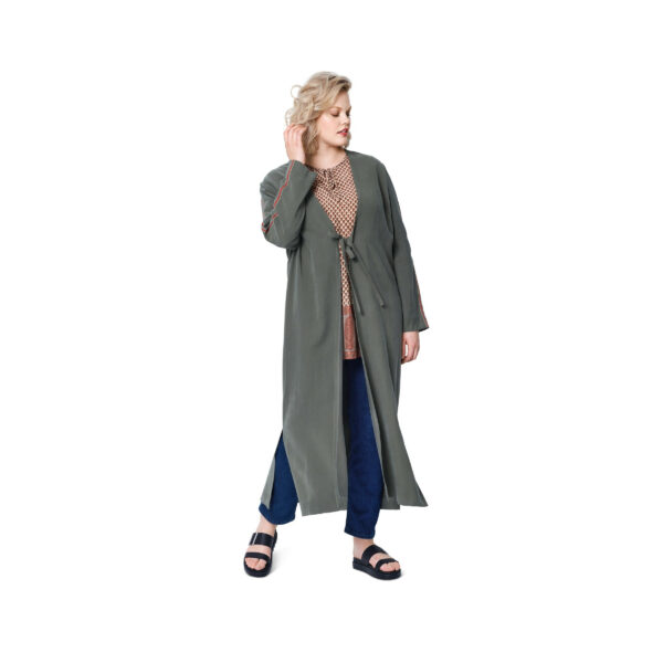 Burda Style Schnittmuster Nr. 6107 - Mantel - Blusenjacke - Leichte Sommerjacke - +Größe – Bild 2