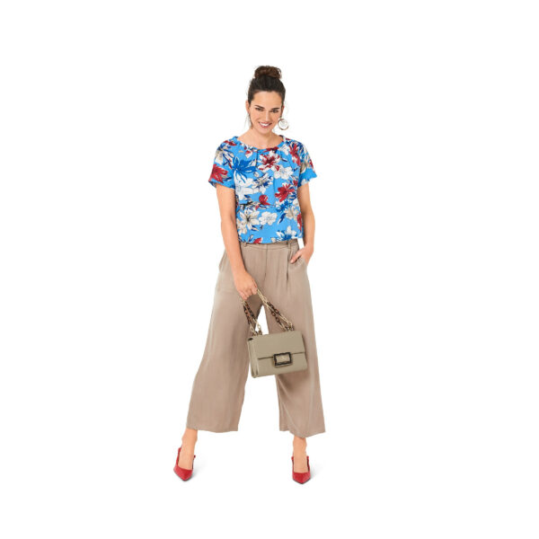 Burda Style Schnittmuster Nr. 6111 - Lockere Blusen und Kleid – Bild 2