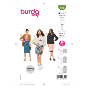 Burda Style Schnittmuster Nr. 6112 - Röcke - verschiedene Varianten