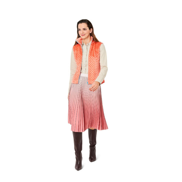 Burda Style Schnittmuster Nr. 6114 - Weste und Jacken mit und ohne Kapuze – Bild 2