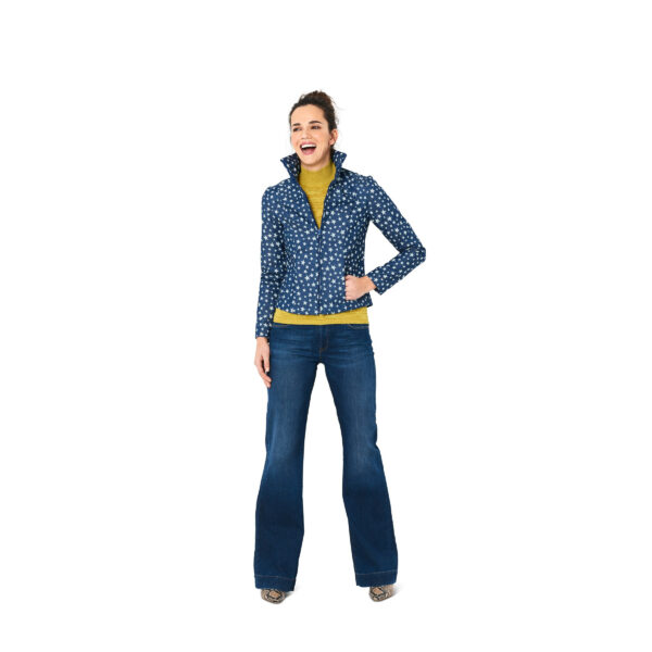 Burda Style Schnittmuster Nr. 6114 - Weste und Jacken mit und ohne Kapuze – Bild 5