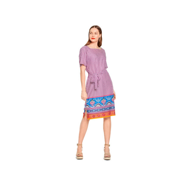 Burda Style Schnittmuster Nr. 6117 - Shirt und Kleider mit Carrée-Ausschnitt – Bild 5