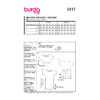 Burda Style Schnittmuster Nr. 6117 - Shirt und Kleider mit Carrée-Ausschnitt – Bild 11