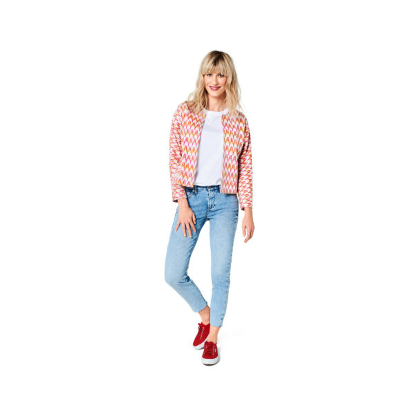 Burda Style Schnittmuster Nr. 6123 - Kragenlose Jacke in verschiedenen Variation – Bild 2
