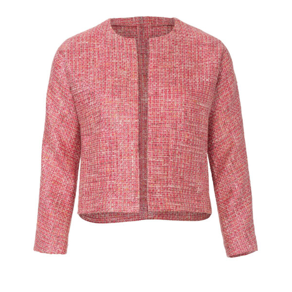 Burda Style Schnittmuster Nr. 6123 - Kragenlose Jacke in verschiedenen Variation – Bild 9