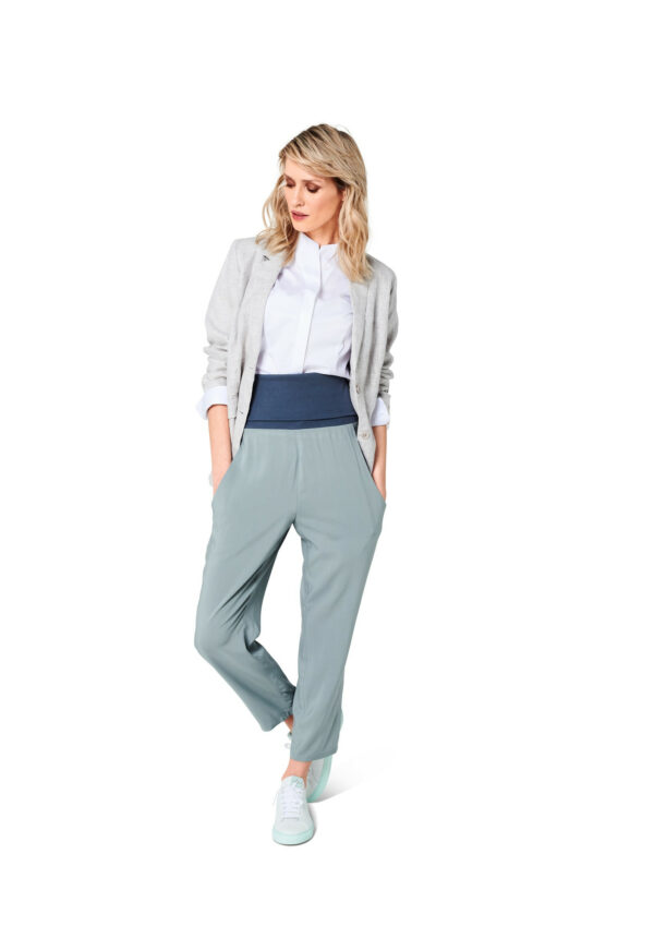 Burda Style Schnittmuster Nr. 6124 - Hosen aus Bündchenware – Bild 5