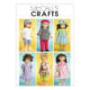 McCall's Schnittmuster M6137 - Puppenkleider für 45 cm Puppengröße