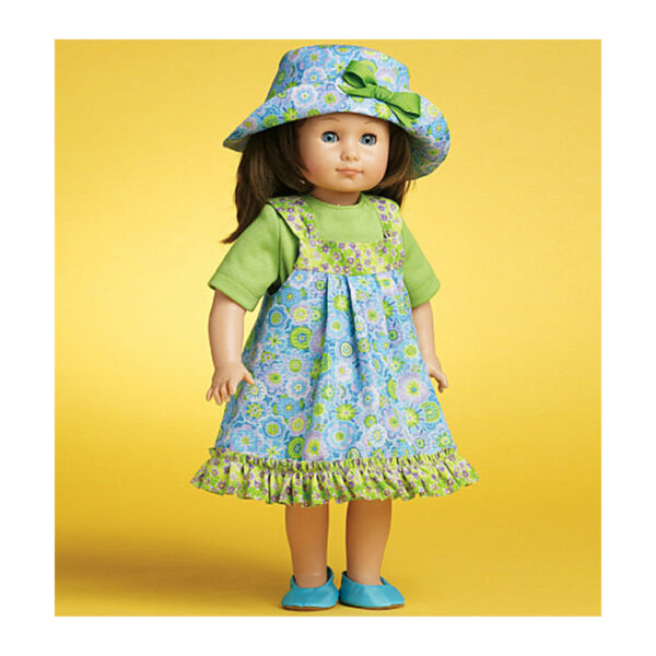 McCall's Schnittmuster M6137 - Puppenkleider für 45 cm Puppengröße – Bild 3