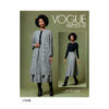 Vogue Schnittmuster V1646 - Rock - Kurzmantel - Longjacke