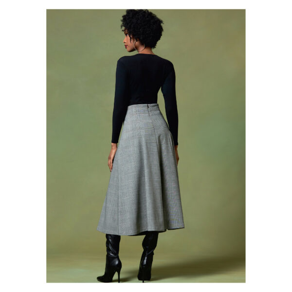 Vogue Schnittmuster V1646 - Rock - Kurzmantel - Longjacke – Bild 5