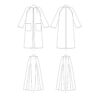 Vogue Schnittmuster V1646 - Rock - Kurzmantel - Longjacke – Bild 7