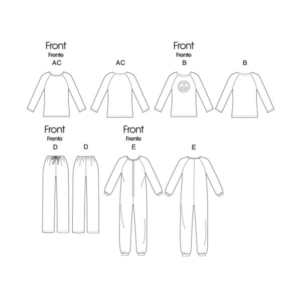 McCall's Schnittmuster M6251 - Kombination - Schlafanzüge & Jumpsuit – Bild 6