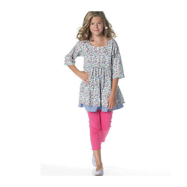 McCall's Schnittmuster M6275 - Leggings - Longbluse - Loop - Mädchen – Bild 4