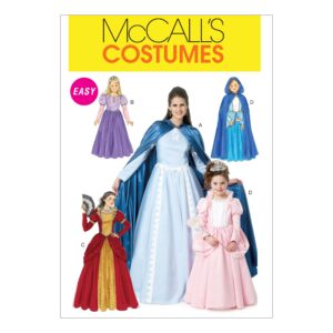 McCall's Schnittmuster M6420 - Kostüm - Prinzessin - Karneval - Fasching
