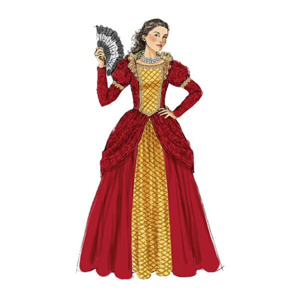 McCall's Schnittmuster M6420 - Kostüm - Prinzessin - Karneval - Fasching – Bild 7