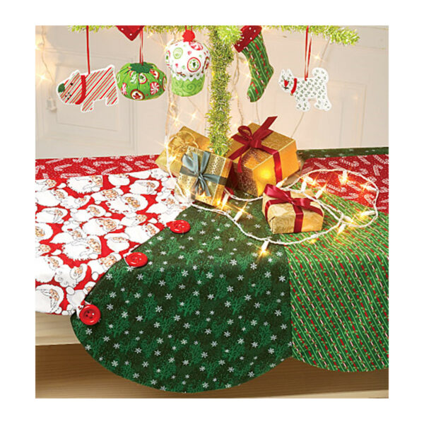 McCall's Schnittmuster M6453 - Weihnachtsdeko - Kranz - Stiefel - Baumbehang – Bild 3