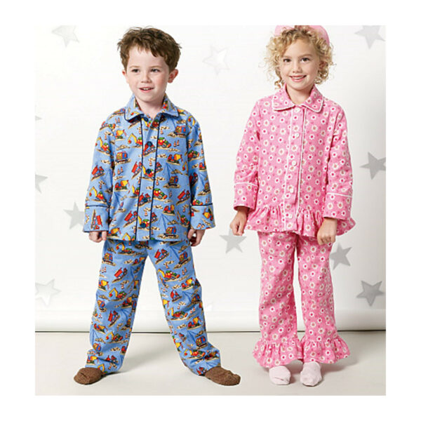 McCall's Schnittmuster M6458 - Schlafanzug für Mädchen und Jungen – Bild 3