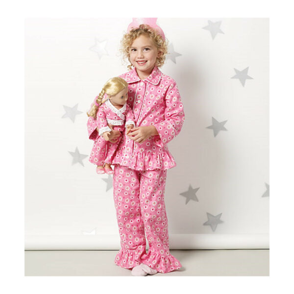 McCall's Schnittmuster M6458 - Schlafanzug für Mädchen und Jungen – Bild 4