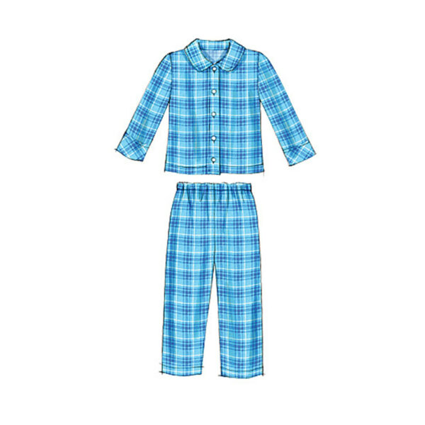 McCall's Schnittmuster M6458 - Schlafanzug für Mädchen und Jungen – Bild 7