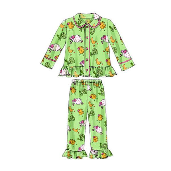 McCall's Schnittmuster M6458 - Schlafanzug für Mädchen und Jungen – Bild 8