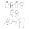 McCall's Schnittmuster M6473 - Arbeitsbekleidung - für Krankenschwestern & Pflegepersonal – Bild 10