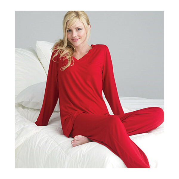 McCall's Schnittmuster M6474 - Shirt - Hose - Kleid - Tunika - Hausanzug - Hauskleid – Bild 2