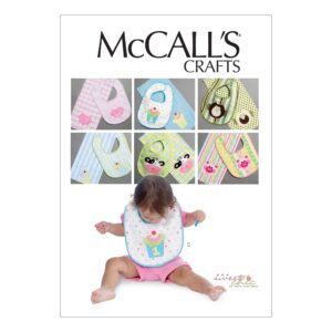 McCall's Schnittmuster M6478 - Babylätzchen und Spucktücher